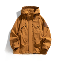 ราคา 2024 แฟชั่นสีทึบสไตล์ญี่ปุ่นเสื้อแจ็คเก็ตกันฝนเยาวชนลำลองบางความยาวปกติซิปปิดอเนกประสงค์เสื้อแจ็คเก็ตเรียบง่าย (24450096163)