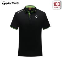 ราคา Taylormade TaylorMade Golf Clothing Summer Short Sleeved T Shirt Mens Breathable Sports Casual polo Shirt (24058050726)