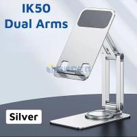 ราคา INOVAGEN ที่วางโทรศัพท์ขาตั้งแท็บเล็ตหมุนได้ 360ที่จับแบบตั้งโต๊ะพับได้สำหรับแท็บเล็ต โทรศัพท์ตั้งแต่4 7 ถึง11 ที่วางโต๊ะปรับความสูงได้ (17327566603)