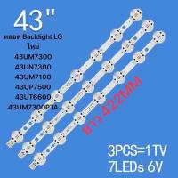ราคา หลอด Backlight LG ใหม่ 43UM7300 43UN7300 43UM7100 43UP7500 43UT6600 43UM7300PTA (22178968419)