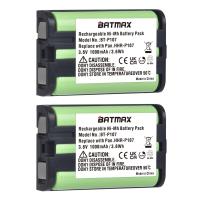 ราคา Batmax 3 6v 1000mAh HHR P107 Rechargeable Cordless Phone Panasonic HHR P107 HHR P107A KX TG6074PK KX TGA300 (23848790443)