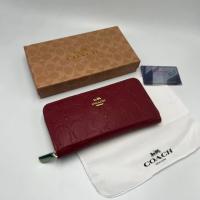 ราคา New กระเป๋าสตางค์ 10รอบหนังปั๊มลายcใบยาวขนาด 8 นิ้วงานสวยหนังดีมากมีอุปกรณ์ครบพร้อมส่ง (24220393432)