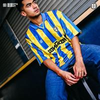 ราคา EightyEight Sport เสื้อบอลวินเทจ โอเวอร์ไซส์ คอปก ทรงสตรีท สไตล์ยุค 90 (21753721649)