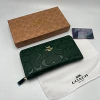 ราคา New กระเป๋าสตางค์ 10รอบหนังปั๊มลายcใบยาวขนาด 8 นิ้วงานสวยหนังดีมากมีอุปกรณ์ครบพร้อมส่ง (24220393433)