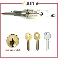 ราคา JUDIA เครื่องมือ2 in 1เครื่องมือช่างทำกุญแจ SS002สำหรับล็อคประตูบ้าน (23406623679)