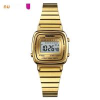 ราคา SKMEI 1901 นาฬิกาผู้หญิงดิจิตอล LED Sport Girl นาฬิกาข้อมือหรูหรานับถอยหลังกันน้ําหญิงเลดี้นาฬิกาอิเล็กทรอนิกส์ 1647 1612 (23910887367)