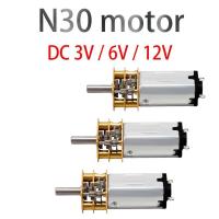 ราคา N30 DC 3V 6V 12V Micro Metal Gear Motor Gear Wheel Gear Motor 15RPM 30RPM 50RPM 60RPM 100RPM 150RPM 200RPM 300RPM 600RPM 1000RPM (23093121336)