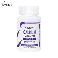 ราคา แคลเซียมคอลลาเจน x 1 ขวด อินูวิค Calcium Collagen Inuvic แคลเซียม คอลลาเจน แคลเซียมพลัส คอลลาเจนไตรเปปไทด์ Collagen Tripeptide แคลเซียมพลัสคอลลาเจน วิตามินดี3 Vitamin D3 Vitamin D วิตามินดี (232232394