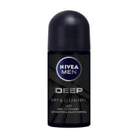 ราคา สินค้าขายดี โปรโมชั่นลด 50 จัดส่งฟรี NIVEA Men DEEP Roll On นีเวีย เมน ดีพ โรล ออน 50 ml เก็บเงินปลายทาง COD (21768553354)
