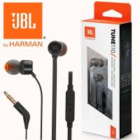 ราคา Original for JBL T110 In Ear Earphones 3 5mm Jack Wired Harman Gaming Headset with Microphone Control Pure Sound Bass Earbuds (23275436792)