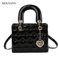 ราคา Bei BaoBao กระเป๋าหนังpuผญ กระเป๋าผู้หญิง ผู้หญิงใหม่หรูหราสง่างามที่มีคุณภาพสูงพื้นผิวเพชรปักหนังสิทธิบัตรกระเป๋าสี่เหลี่ยมเล็ก กระเป๋าสะพาย (10761618236)