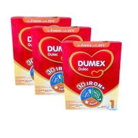 ราคา นมผง แพ็ค 3 กล่อง Dumex Dulac ดูเม็กซ์ดูแลค สูตร1 ขนาด 250 กรัม (23165060362)