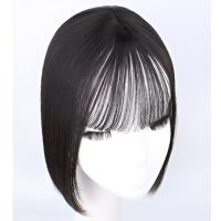 ราคา หน้าม้าผมแท้ 3D หน้าม้าแผ่นปิดผมบาง แฮร์พีชปิดผมหงอกปิดผมบาง ใส่เบาสบายเหมือนจริง (23252835919)