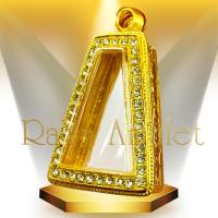 ราคา กรอบพระสำเร็จรูป งานทองสูตรฝังเพชร 24K ทรงพระผงสุพรรณ หน้าจอ 1 8 x 2 7 cm รหัส 44 (23848882503)