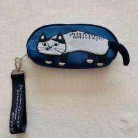 ราคา แว่นตาปีนเขาแมวปักลายแบบใหม่ญี่ปุ่นเคสดินสอแบบพกพาซองแว่นตากันแดดสำหรับแมวกระเป๋าเก็บของ (24325104479)