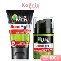 ราคา Garnier Men Set 2 Items Acno Fight Foam 100ml Serum 40ml (20117869999)