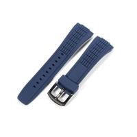 ราคา Zhangeer สายนาฬิกาข้อมือซิลิโคน26มม สำหรับกีฬา Seiko Velatura Kinetic SRH006 SPC007ทนทานสายนาฬิกายางกันน้ำพร้อมเครื่องมือ (24321971844)