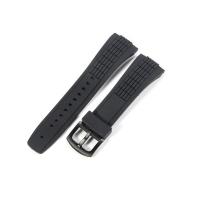 ราคา Zhangeer สายนาฬิกาข้อมือซิลิโคน26มม สำหรับกีฬา Seiko Velatura Kinetic SRH006 SPC007ทนทานสายนาฬิกายางกันน้ำพร้อมเครื่องมือ (24321971842)