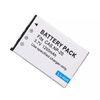 ราคา Camera battery CASIO NP 20 Battery charger (24209023679)
