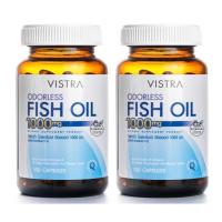 ราคา VISTRA Salmon Fish Oil Oderless Capsules 1 กระปุก (19450143043)