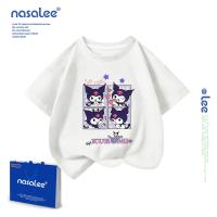 ราคา NASA Lee พร้อมส่ง เสื้อยืดแขนสั้นเด็กลายการ์ตูนน่ารัก เสื้อยืดคอกลม ผ้าคอตตอน เสื้อยืดเด็กไสตล์เกาหลี (23850236622)
