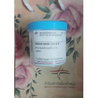 ราคา CREAM BASE ครีมบำรุงผิว สถาบันโรคผิวหนัง ปราศจากน้ำหอม ให้ความชุ่มชื้น ปริมาณ 150 กรัม (22951560780)