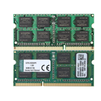 ราคา Kingston HyperX RAM DDR3L 4G 8GB DDR3 RAM 1333MHZ 1600MHz หน่วยความจำแล็ปท็อป 204Pin SODIMM PC3 12800 1 35V ddr3l RAM (23861252998)