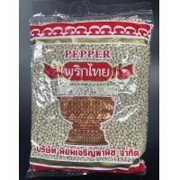 ราคา พริกไทยเม็ดขาว ครึ่งกิโล 500 กรัม ตราพานทอง จากจันทบุรี White Pepper 500g (6334558978)