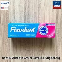 ราคา Fixodent Denture Adhesive Cream Complete Original 214068 g ฟิกโซเดนท์ ครีมติดฟันปลอม (18784255453)
