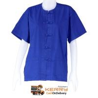 ราคา เสื้อหม้อฮ่อม เสื้อม่อฮ่อม คอกลม กระดุมจีน ใส่ได้ทั้งผู้ชายและผู้หญิง (386836286)