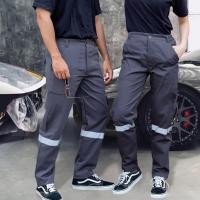 ราคา กางเกงแถบสะท้อนแสง กางเกงช่าง ทรงกระบอกเล็ก กางเกงช่างทรงกระบอกเล็ก (24390053572)