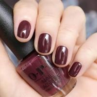ราคา พร้อมส่ง OPI สีแดงคลาสสิก ทามือไหนก็ขาว Malaga wine Got the blue for red Como se llama We the Female Dutch Tulip Big apple สวยทุกสีเลยจ้าา Red nail แท้ (20977710847)