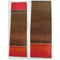 ราคา ผ้าถุงไหมมัดหมี่ ซิ่นตีนแดง ผ้าไหมสังเคราะห์ทอลาย ขนาด 2 หลา No 3 ผ้ารับไหว้ งานแต่ง ของฝากผู้ใหญ่ สีสวยงาม (24485351946)