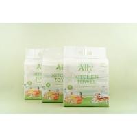 ราคา 3แพ็ค Ally Kitchen Towel กระดาษทิชชู่เยื่อไผ่แอลลี่ สำหรับห้องครัว (22694668681)