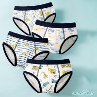 ราคา ชุดละ 4 ชิ้น กางเกงในเด็กผู้ชาย กางเกงขาสั้นเด็กผู้ชาย กางเกงในเด็ก กางเกงในเด็กชายลายการ์ตูน ชั้นในเด็กผู้ชาย MY370 (22516598703)