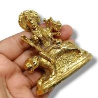 ราคา พระแม่ทุรคาขี่เสือ งานทองเหลือง สูงประมาณ3นิ้ว ผ่านพิธีปลุกเสกแล้ว เสริมอำนาจบารมีป้องกันศัตรูไพรีพินาศ (18977952982)