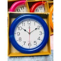 ราคา นาฬิกาผนัง ขนาด11นิ้ว มีหลายสีให้เลือก นาฬิกาแขวน สมอ ทรงกลม คละสี รุ่น TW 555 นาฬิกาแขวนฝนัง ตาสมอ ขอบสีขนาด11นิ้ว (19939469755)