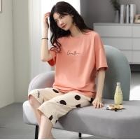 ราคา ชุดนอนผู้ใหญ่ ขนาด 5XL แขนสั้น ขาสามส่วน ชุดนอนน่ารัก ชุดนอนลายการ์ตูน ชุดนอนสาวอวบ อก 24 48 นิ้ว (24112470214)