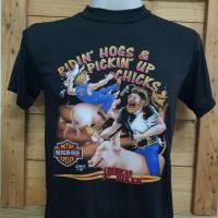 ราคา เสื้อวินเทจชายเสื้อเชิ้ต 3D Harley Shirt คอกลมเสื้อยืดผู้ชาย ผู้หญิงเสื้อผ้าผู้ชาย (22964010533)