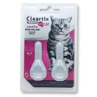 ราคา Cleartix Spot on Cat เคลียร์ติ๊กซ์ ผลิตภัณฑ์สำหรับแมว 1 แผง 2 หลอด (22726135990)