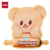 ราคา MLADEN Deli Butter Bear แผ่นรองเมาส์แบรนด์ร่วม ซิลิก้าเจล ผ้าไลก้า กันลื่น รองรับข้อมือ (24218627728)