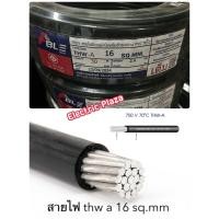 ราคา สายไฟ THW A 1 16 sq mm ยาว 30เมตร สายไฟอลูมิเนียม มี มอก สายไฟเข้ามิเตอร์ไฟ (22935398172)
