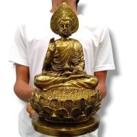 ราคา พระไภษัชยคุรุโพธิสัตว์ ศิลปะคันธราช ประทับประทานพร หน้าตัก5นิ้ว งานเรซิ่นสีทองแดงผ่านพิธีปลุกเสกแล้ว (20367433331)