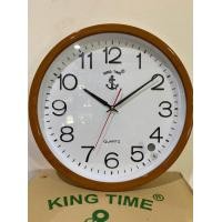 ราคา นาฬิกาแขวน สมอ King Time 16 นิ้ว รุ่น 016 KING TIME สมอ 016 นาฬิกาแขวนติดผนัง ตราสมอแท้ เดินเรียบ ขนาดใหญ่ แถม ถ่าน 2a (10905774895)
