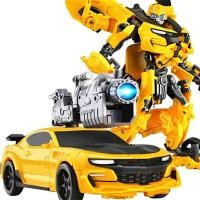 ราคา พร้อมส่ง หุ่นยนต์ทรานฟอร์เมอร์ ออฟติมัส บัมเบิ้ลบี หุ่นยนต์แปลงร่าง โมเดล รถแปลงรูปร่าง ของเล่นเด็ก (24443199405)