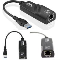 ราคา USB 3 0 To 10 100 1000Mbps Gigabit RJ45 Ethernet LAN Network Card Adapter (338432239)