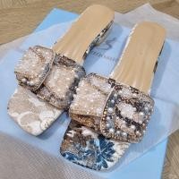 ราคา รองเท้าแตะ เพชรประดับมุก พร้อมส่งจากไทย (22036845253)