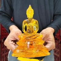 ราคา NMT8 พระแก้วใสพิมพ์เชียงแสน หลวงพ่อฤาษีลิงดำวัดท่าซุง ผิวสีเหลืองน้ำผึ้งงดงาม หน้าตัก3นิ้ว (19948572486)