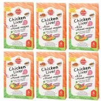 ราคา ซื้อ6แถม1 Picnic BabyFood รสตับไก่ ข้าวสุก ผักรวม x 6 กล่อง (17911712989)