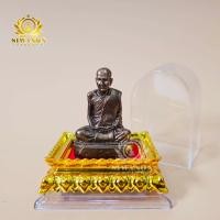 ราคา หลวงปู่มั่น แร่เหล็กน้ำพี้ พร้อมครอบบัว บูชาหน้ารถ หิ้งพระขนาดเล็ก หอพัก คอนโด (24506748550)
